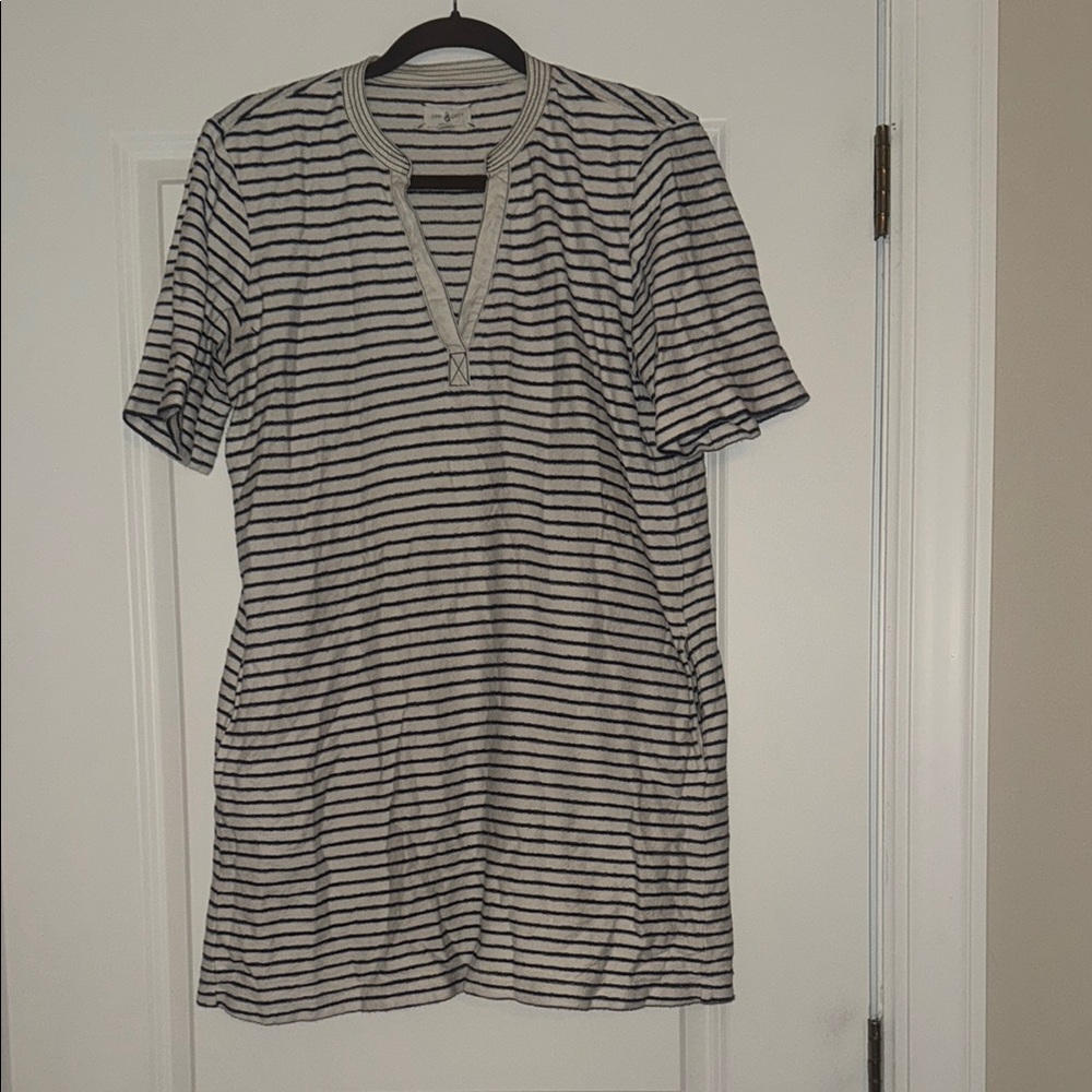 lou &grey Striped Black and White Tunic Top—medium